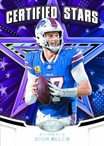 josh allen certified stars Card –