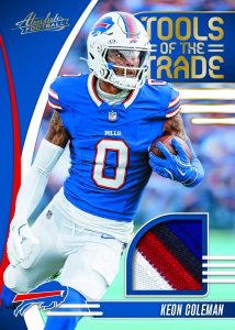 keon coleman tools of the trade prime Card –