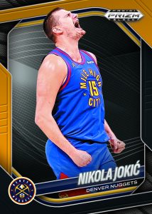 nikola jokic base black gold Card –
