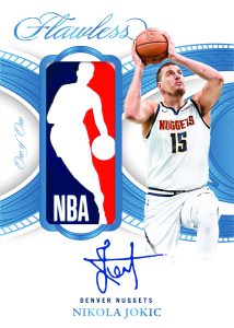 nikola jokic logoman autographs Card –