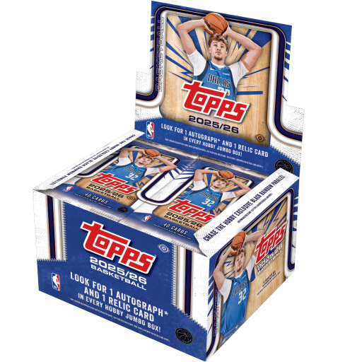 2025 26 Topps Basketball Jumbo Box Card –