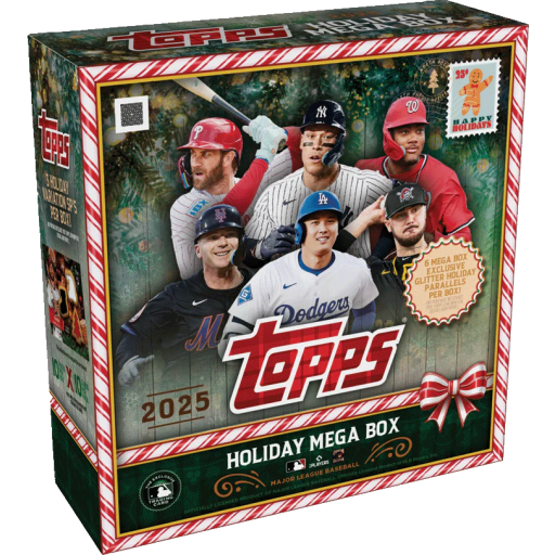 2025 Topps Holiday Baseball Mega Box Card –