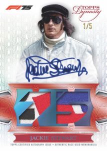 Jackie Stewart Card –
