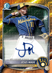 Jesus Made Orange Autograph Card –