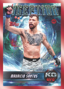 Mauricio Santos Inception - 2025 Topps UFC Knockout