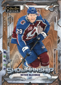 Nathan MacKinnon Showmanship Card – 2024-25 Upper Deck OPC Platinum Hockey