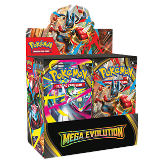 Pokemon TCG Mega Evolutions Booster Box Card –