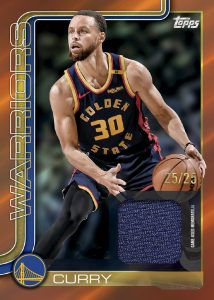 Steph Curry Real One Relic Orange Card –