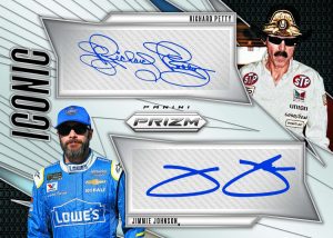 richard petty jimmie johnson iconic dual auto Card –