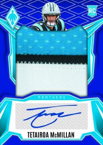 tetairoa mcmillan rps rookie blue patch auto Card –