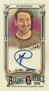 2025 topps allen ginter baseball 029 Card –