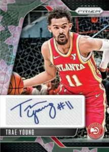 Trae Young Lotus Flower Autograph Card –