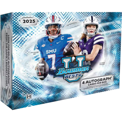 2025 Bowman University Best Football Box Image Card –