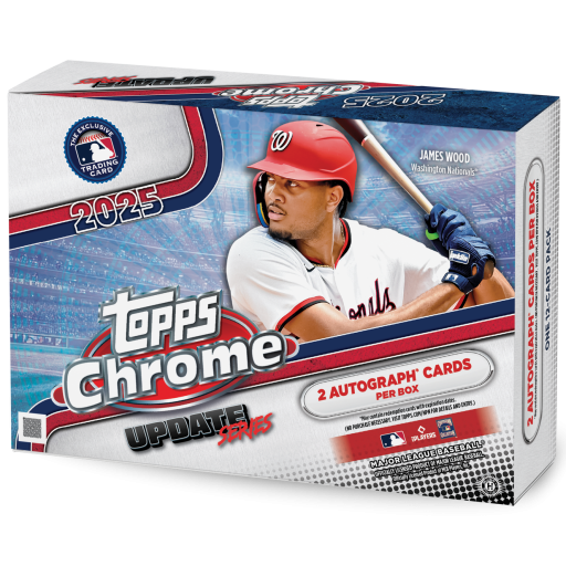 2025 Topps Chrome Update Baseball Breaker Delight Box Card –