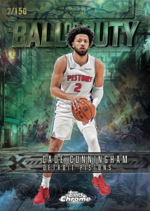 Cade Cunningham Ball of Duty - 2025-26 Topps Chrome Basketball