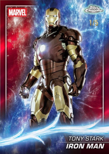 Iron Man Base - 2025 Topps Chrome Marvel Studios
