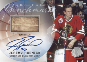 Jeremy Roenick Benchmark Auto Card – 2025-26 Upper Deck Artifacts Hockey