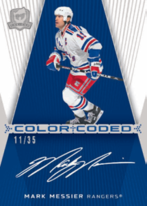 Mark Messier Color Coded Autograph Card – 2024-25 Upper Deck The Cup Hockey