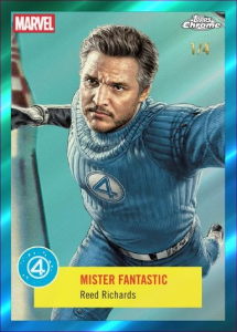 Mister Fantastic - 2025 Topps Chrome Marvel Studios