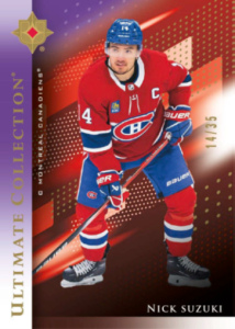 Nick Suzuki Base Set Card – 2024-25 Upper Deck Ultimate Collection Hockey