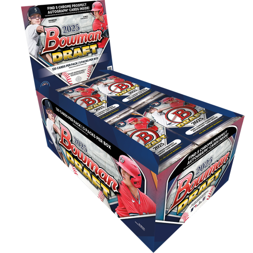 2025 Bowman Draft Baseball Super Jumbo Box Card –