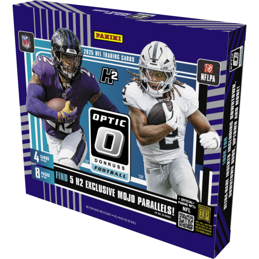 2025 Panini Donruss Optic Football H2 Box Card –