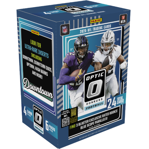 2025 Panini Donruss Optic Football Hobby Blaster Box Card –