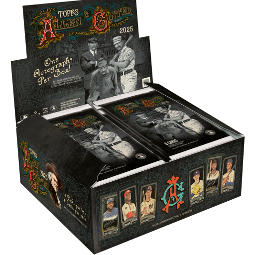 2025 Topps Allen and Ginter X Hobby Box Card –