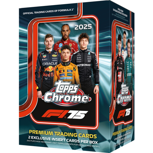2025 Topps Chrome Formula 1 Racing Value Box Card –