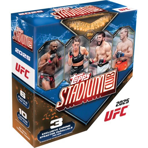 2025 Topps Chrome Stadium Club UFC Mega Box Card –
