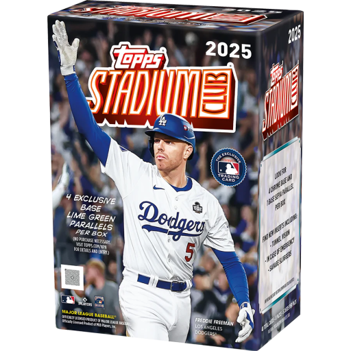 2025 Topps Stadium Club Baseball Value Box Card –