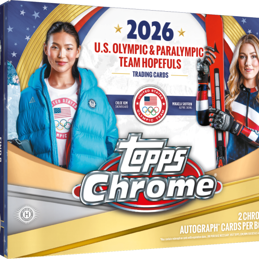2026 Topps US Winter Olympics Chrome Box Card –