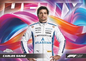 Carlos Sainz Helix - 2025 Topps Chrome Formula 1 Racing
