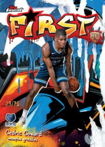 Cedric Coward First Die-Cut - 2025-26 Topps Finest Basketball