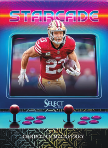 Christian McCaffrey Starcard Black Prizm - 2025 Panini Select Football