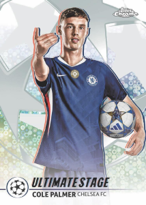 Cole Palmer Ultimate Stage Chrome Card - 2025-26 Topps UCC Club Competitions Soccer