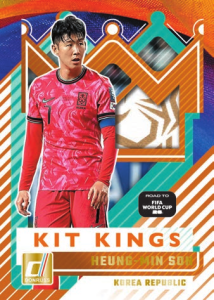 Heung-Min Son Kit Kings Gold - 2025-26 Panini Donruss Road to FIFA World Cup Soccer
