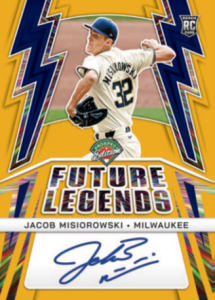 Jacob Misiorowski Future Legends Autograph Card –