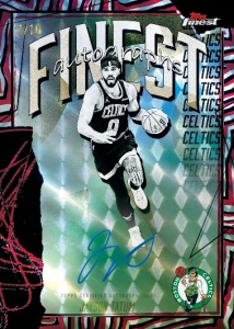 Jayson Tatum Finest Autograph - 2025-26 Topps Finest Basketball