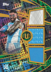 Jey Uso Triple Relic - 2025 Topps Universe WWE