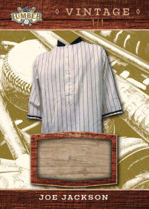 Joe Jackson Game Used Lumber Vintage - 2025 Leaf Lumber Baseball