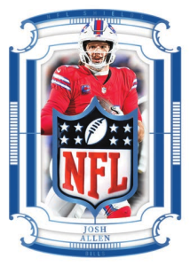 Josh Allen NFL Shields - 2025 Panini National Treasures Football