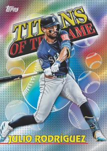 Julio Rodriguez Titans of the Game Rainbow - 2026 Topps Series 1 Baseball