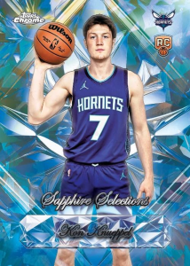Kon Knueppel Sapphire Selections - 2025-26 Topps Chrome Basketball Sapphire