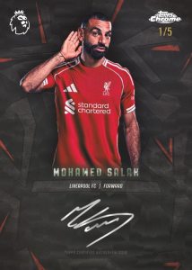 Mohamed Salak Zero Hours SuperFractor - 2026 Topps Chrome Premier League Soccer