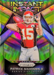 Patrick Mahomes Instant Impact Card –
