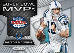 Peyton Manning Super Bowl MVPS - 2017 Panini Prizm Football
