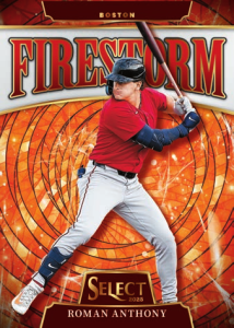 Roman Anthony Firestorm - 2025 Panini Select Baseball