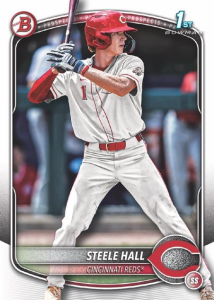 Steele Hall Base - 2025 Bowman Draft Baseball