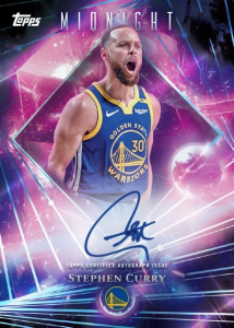 Stephen Curry Dark Matter Autographs - 2025-26 Topps Midnight Basketball